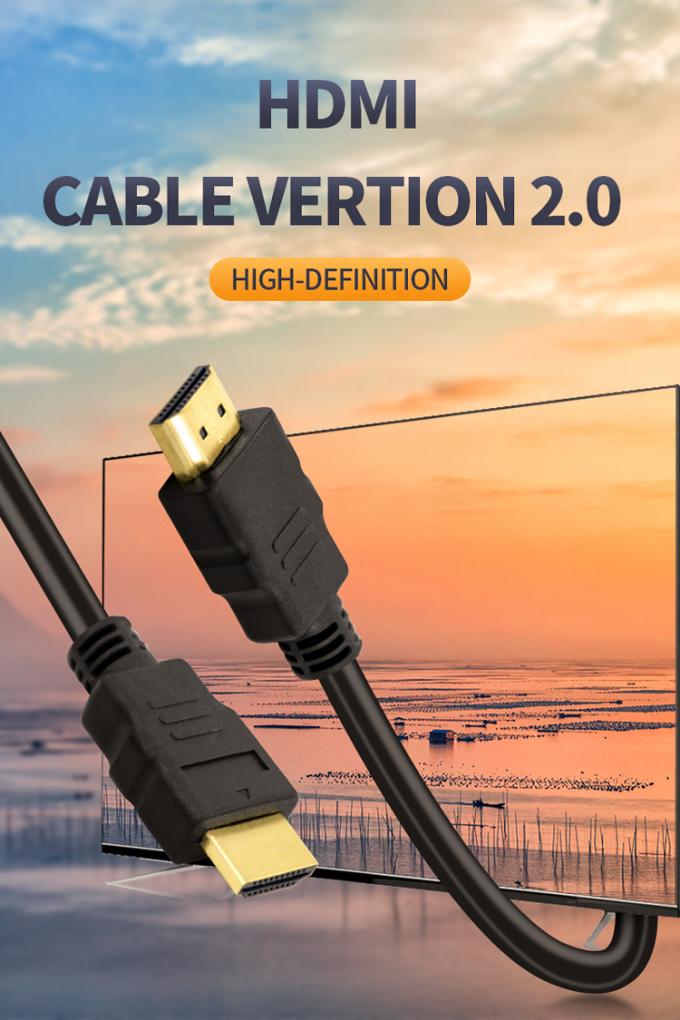 HDTV 4K 6ft Hdmi Cable 1.5 Mtr Hdmi Cable Strong Wear Resistance 1