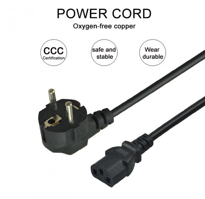 2PIN Plug EU Power Cord 1