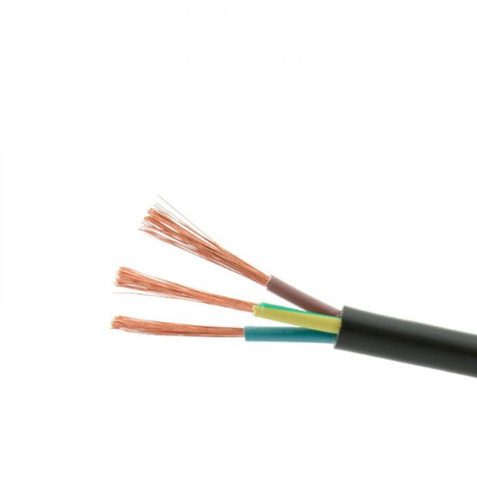 Multipurpose Black Computer EU Power Cord Extend 1m-15m Customization 3