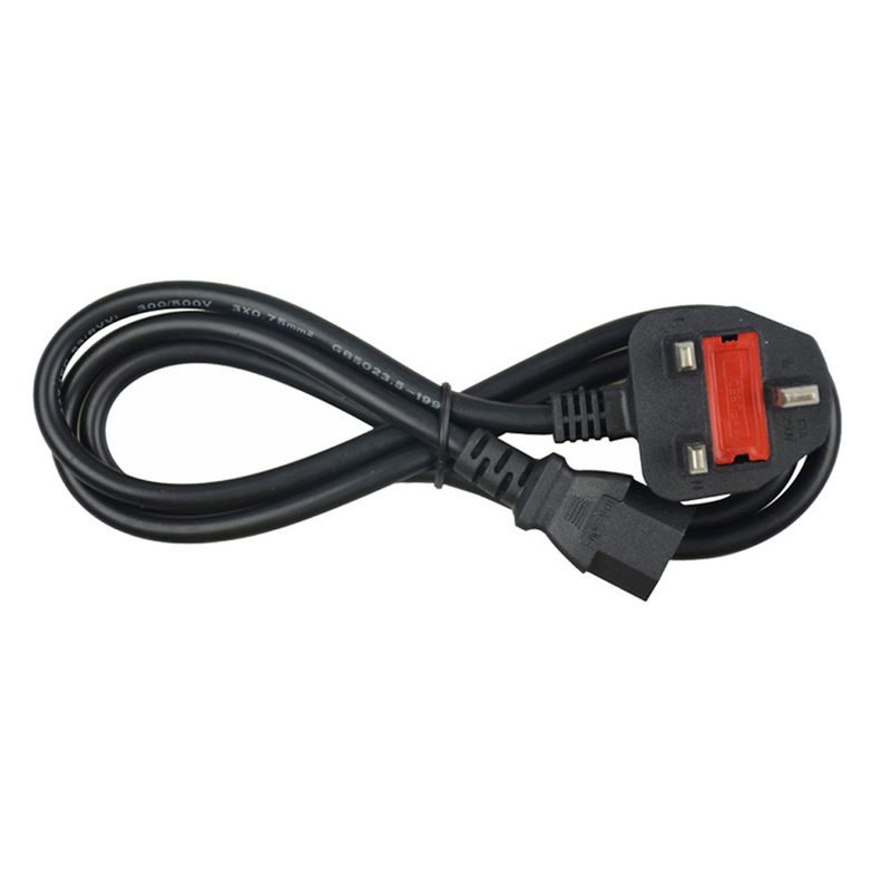 Rohs Certified 6m 8m 3 Pin Ac Power Cord Computer Power Supply Cable