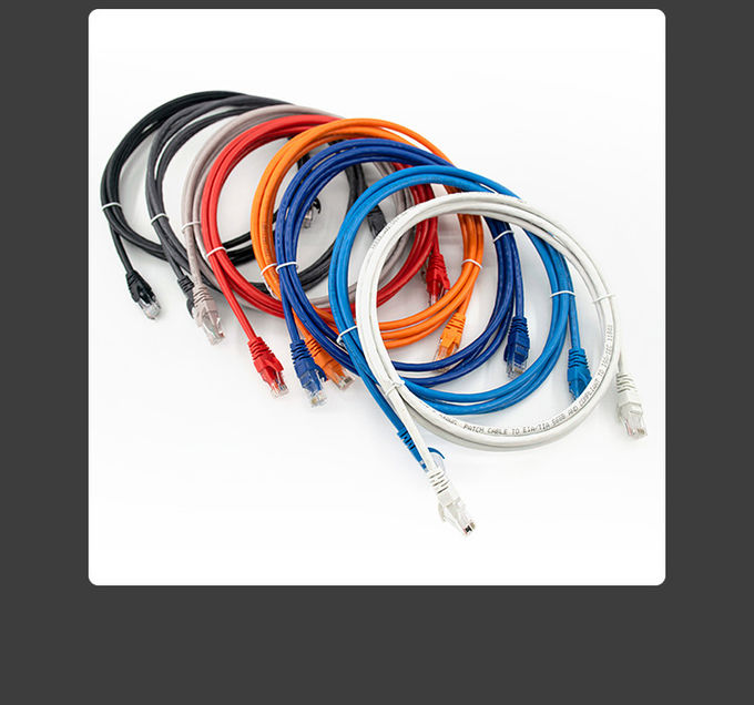 Cat6 LAN Cable PVC CM 26AWG UTP FTP SFTP Cat 6 Ethernet Network Patch Cable 11