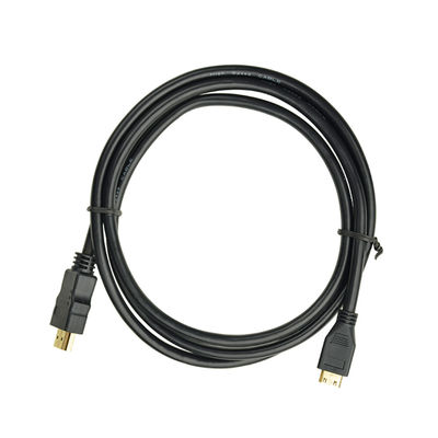 Good price 1080P 3D Mini HDMI To HDMI Cable Non Shielded 7.0mm Camera Hdmi Cable online