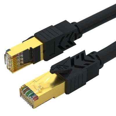 Good price Copper Conductor  Insulated CAT8 Patch Cord Network Patch Cable online