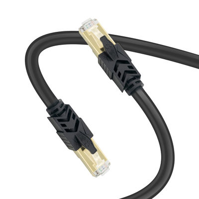 Good price Custom SFTP Twist Pairs CAT8 Patch Cord RJ45 Ethernet Cable 1M To 10M online