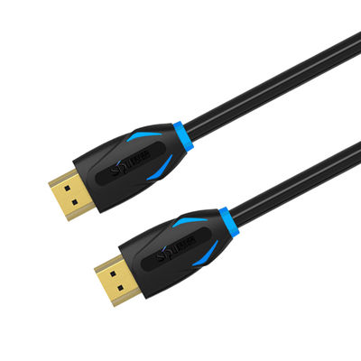 Male To Male Connector 4k 1080p Hdmi Cable Coaxial Type Braid Shielding