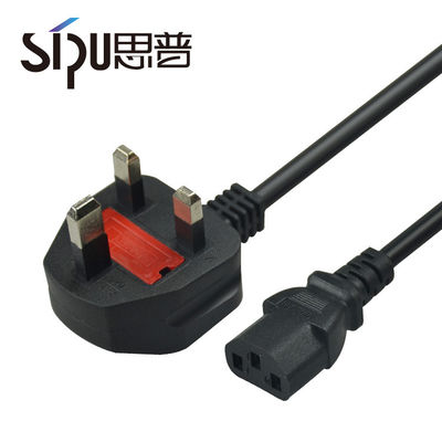 Multipurpose Round UK Power Cord 3 Pin 110v Power Cable High Performance