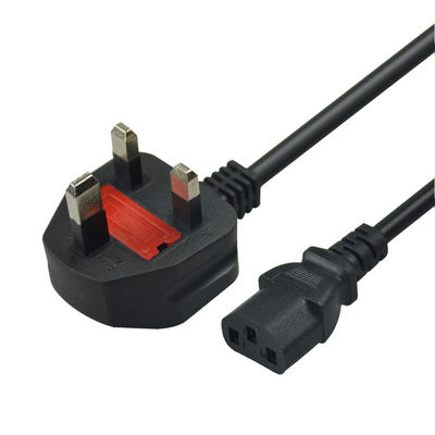 Rohs Certified 6m 8m 3 Pin Ac Power Cord Computer Power Supply Cable