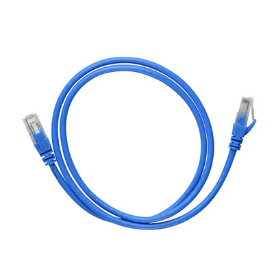 Length 1.8m 2m 10m Rj45 CAT5 Patch Cord 6.0mm OD For Cabling System