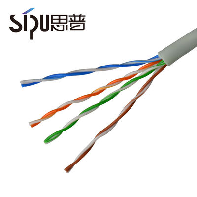 5.5MM CAT5 Lan Cable CAT5 Ethernet Cable HDPE Insulation PVC Jacket