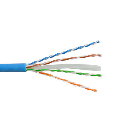 1000ft 305m 4 Pair Utp Rj45 CAT6 Lan Cable  96braid Shield PVC Jacket