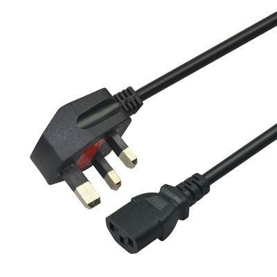 1M 1.5M 1.8M 2M CCA PVC Power Cord Cable For SIPU 220V UK 2 Pin AC Power Transmission